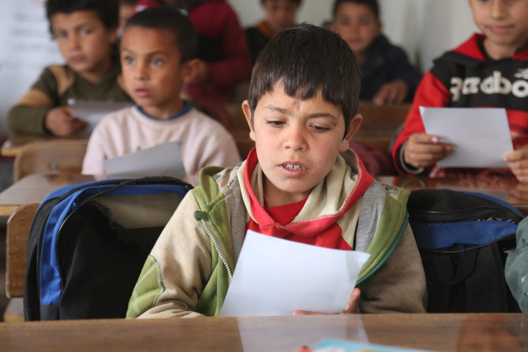 مكتبة الآمال للأطفال في الغوطة الشرقية